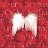 Serviette Weihnachten Engelsflügel