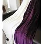 Super Soft Faux FUR / Micro Fiber Blanket / Bedspread / Throw - Purple