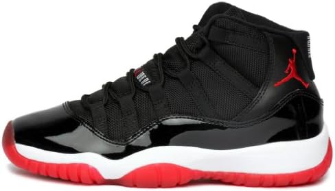 AIR JORDAN 11 BLACK RED (GS) 378038-010