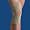 Thermoskin Open Knee Wrap Stabilizer, Beige, Medium