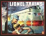 LIONEL 1935 COVER TIN SIGN