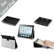 Acase iPad 3 Case - The New iPad 3rd Generation Leather Case Cover Concept Hard Shell Case Folio with Flip Stand Auto Sleep and Awake Stylus Holder and Premium Micro Fiber Interior (BLACK)