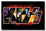 Kiss (Logo, Fire) Music Poster Print - 24 X 36