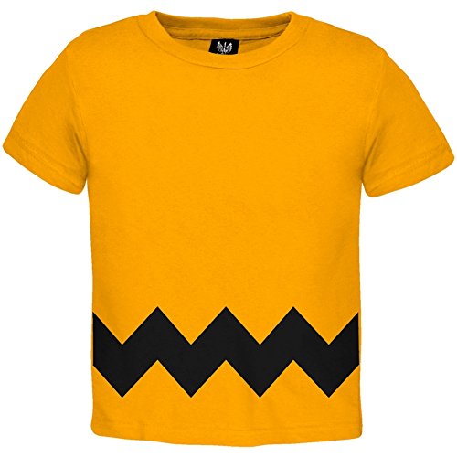 Halloween Yellow Zig Zag Costume Toddler T-shirt - 2T