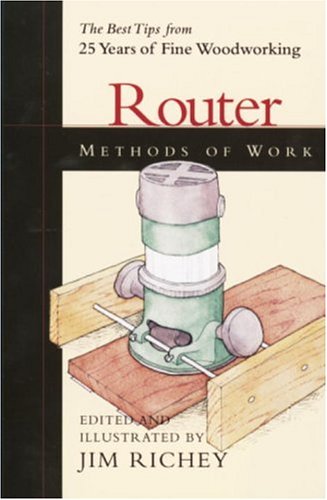 Cover image : Router: Methods of Work : The Best Tips from 25 Years from Fine Woodworking (Methods of Work Series)
