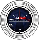 Dale Earnhardt Jr. Neon Nascar Clock