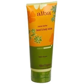 Alba Botanica Cocoa Butter Hand & Body Lotion, 7-Ounce Bottle (Pack of 2)