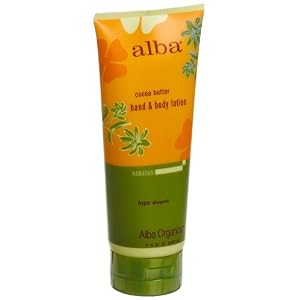 Alba Botanica Cocoa Butter Hand and Body Lotion, 7-Ounce Bottle (Pack of 2) by Alba Botanica