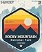 Squiddy Rocky Mountain National Park Colorado - Vinyl Sticker Decal for Phone, Laptop, Water Bottle (3
