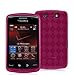 Hot Pink TPU Candy Rubber Flexi Skin Case Cover for Blackberry Storm 2 9550 / 3 9570 New By Electromaster