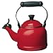 Le Creuset Enamel-on-Steel Demi 1-1/4-Quart Teakettle, Cherry