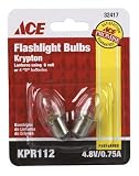 Cd/2 x 12: Ace Krypton Flashlight Bulb (43-1663)