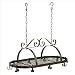 Kitchen & Housewares : NEW Hanging Metal Iron Scroll Intricate Swirl Design Kitchen Pot Holder