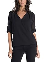 La belle parisienne Blusa Jade (Negro)