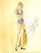 Summer Fun Art Poster Print by Tara Gamel, 11x14