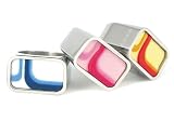 Tribe Ring featuring stainless steel & rubber. Available in 3 colors and sizes 6 - 11.