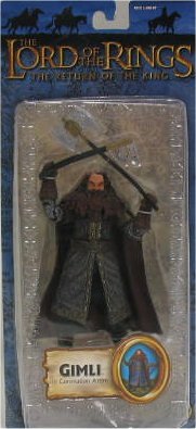 Childrens Toyshop  Toys : Gimli Coronation Attire Lord Of The Rings Trilogy Figure