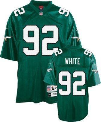 Reebok Philadelphia Eagles Reggie White Premier Throwback Jersey Large