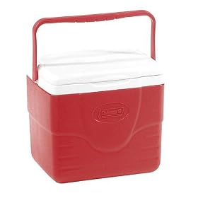 Coleman 9 Quart Red Cooler by Coleman