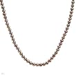 Necklace With Genuine 4.5-5.0mm Freshwater Pearls Made of White Gold. Total item weight 13.50g Length 16.5in
