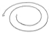 Fantom Jewelry Amazing 1mm 925 Sterling Silver Rolo Chain Made in Italy. 20 Inch Silver Necklace with Clasp