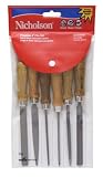 Files & Rasps: Nicholson 6 Piece American Pattern File Assortment