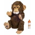 Fur Real Newborn Chimp 2 with Bottle - Brown