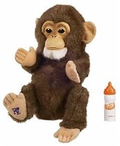 Fur Real Newborn - Brown Chimp