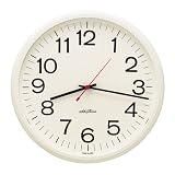 SET1137 CLOCK,WALL,QUARTZ,13.5,WHITE