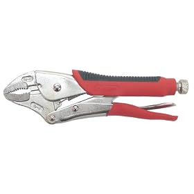 Fuller 435-9903 Pro 10-Inch Curved Locking Plier with Wire Cutter by Johnson Level & Tool