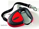 Red Flippy De-Luxe 5m Tape Automatic Retractable Dog Lead.