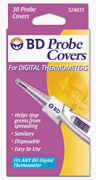 BD digital thermometer probe cover30 Each sku5408