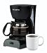 Mr. Coffee DR5 4-Cup Coffeemaker, Black