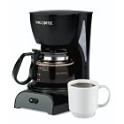 Mr. Coffee DR5 4-Cup Coffeemaker, Black