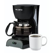 Mr. Coffee DR5 4-Cup Coffeemaker, Black