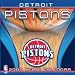 DETROIT PISTONS 2009 NBA Daily Desk 5 x 5 BOX CALENDAR