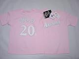 Arizona Diamondbacks Luis Gonzalez Player Name & Number Girls Youth Jersey T-Shirt Size 6X
