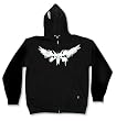 Bones Wheels Winged Rat Zip-Front Hooded Sweatshirt