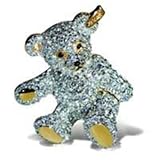 シュタイフ Swarovski Brooch (シルバー)