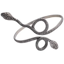 Jewelery India Arm Bracelet Armlet Sterling Silver 3 inches (armlt008a)