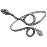 Armlet Bracelet Upper Arm Cuff Jewellery Sterling Silver Diameter 7.6 Cmsby ShalinIndia