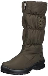 San Bernardo 02-6535-grün, Damen Snowboots, Grün (grün), EU 39