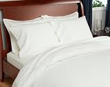 Pinzon 160-Gram Solid Flannel Full/Queen Duvet, Ivory