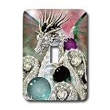 Mythical - All That Glitters Dragon - Light Switch Covers - single toggle switch