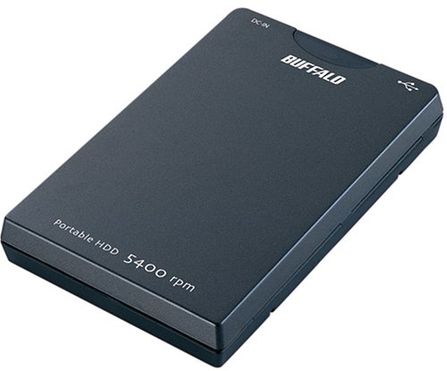 BUFFALO HD-PH40U2/UC-BK USB2.0バスパワー ポータブルHDD BUFFALO HD-PH40U2/UC-BK USB2.0バスパワー ポータブルHDD
