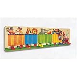 Selecta 2203 - Trenino Garderobe, Motiv Zirkuszug mit Tieren, 6 Hakenvon "Selecta"