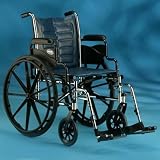 Whlchr 24X18 Blk Adj Seat