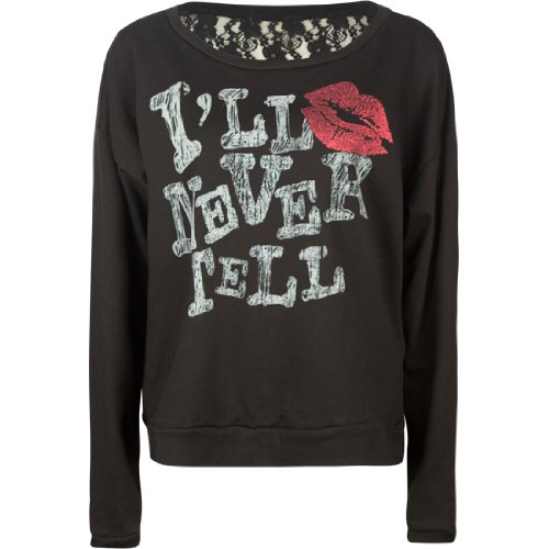 Best Price FULL TILT Never Tell Womens Sweatshirt