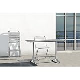 Zuo Modern 700604 Vaux Rectangular Outdoor Dining Table