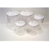 Cooks Essentials 91776 5-Piece Vacuum Canister Set for Select Vacuum Sealers by 